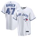 Toronto Blue Jays Addison Barger Nike White Home Replica Jersey product image 1, provided for visual reference and product