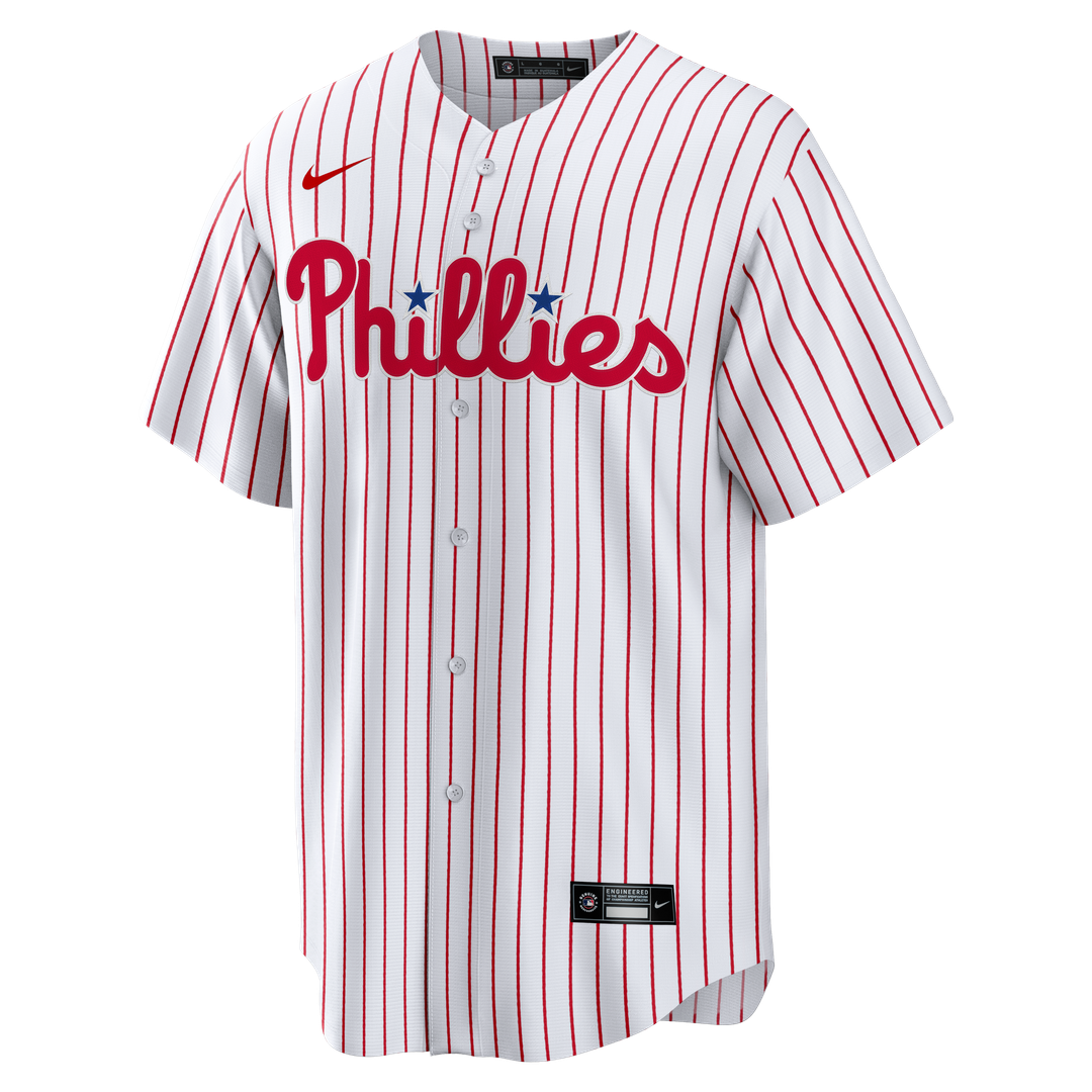 Philadelphia Phillies Luis Arraez Nike White Home Replica Jersey product image 2, provided for visual reference and product