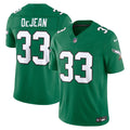 Philadelphia Eagles Cooper DeJean Nike Kelly Green Alternate Vapor F.U.S.E. Stitched Limited Jersey product image 1,