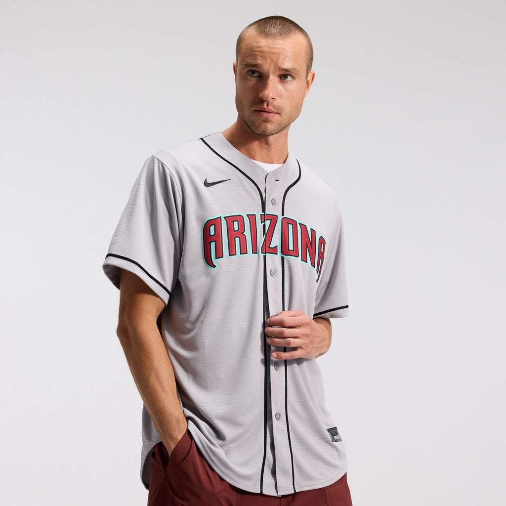 Arizona Diamondbacks Corbin Carroll Nike Crimson Alternate 2 Replica Jersey product image 28, provided for visual reference