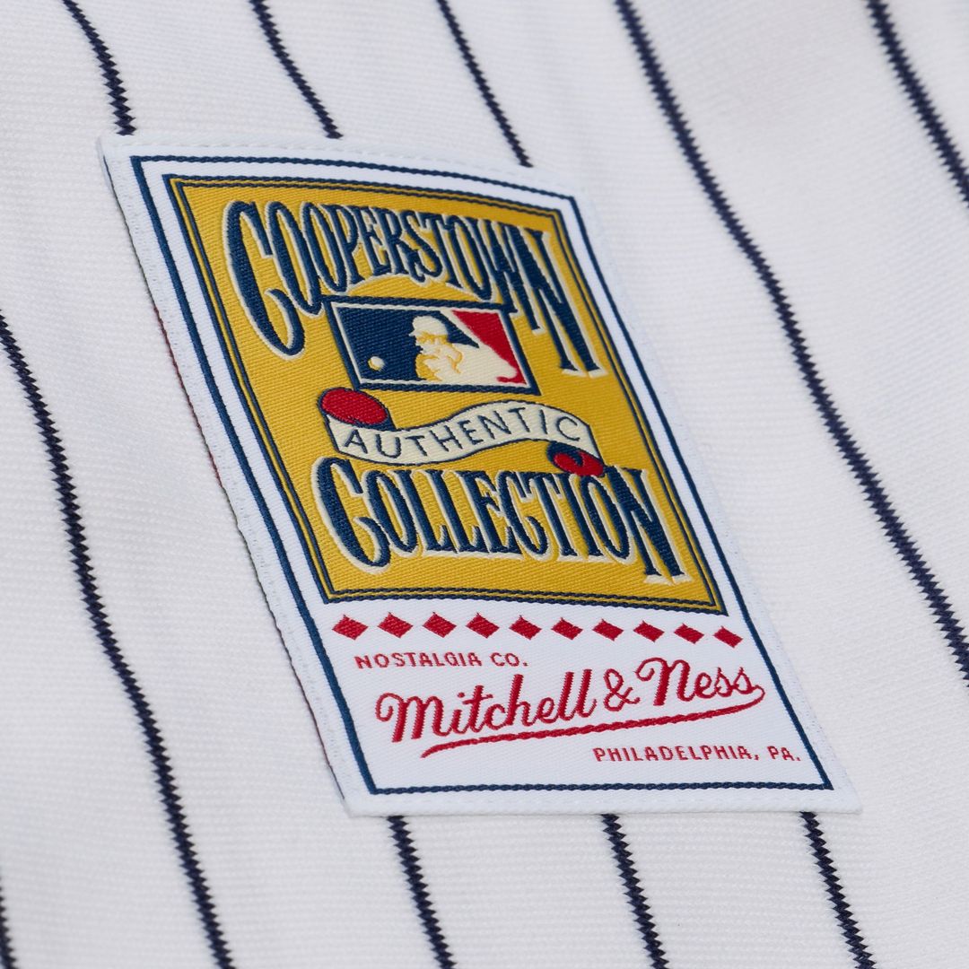 New York Yankees CC Sabathia Mitchell & Ness White 2009 Cooperstown Collection Authentic Jersey product image 6, provided