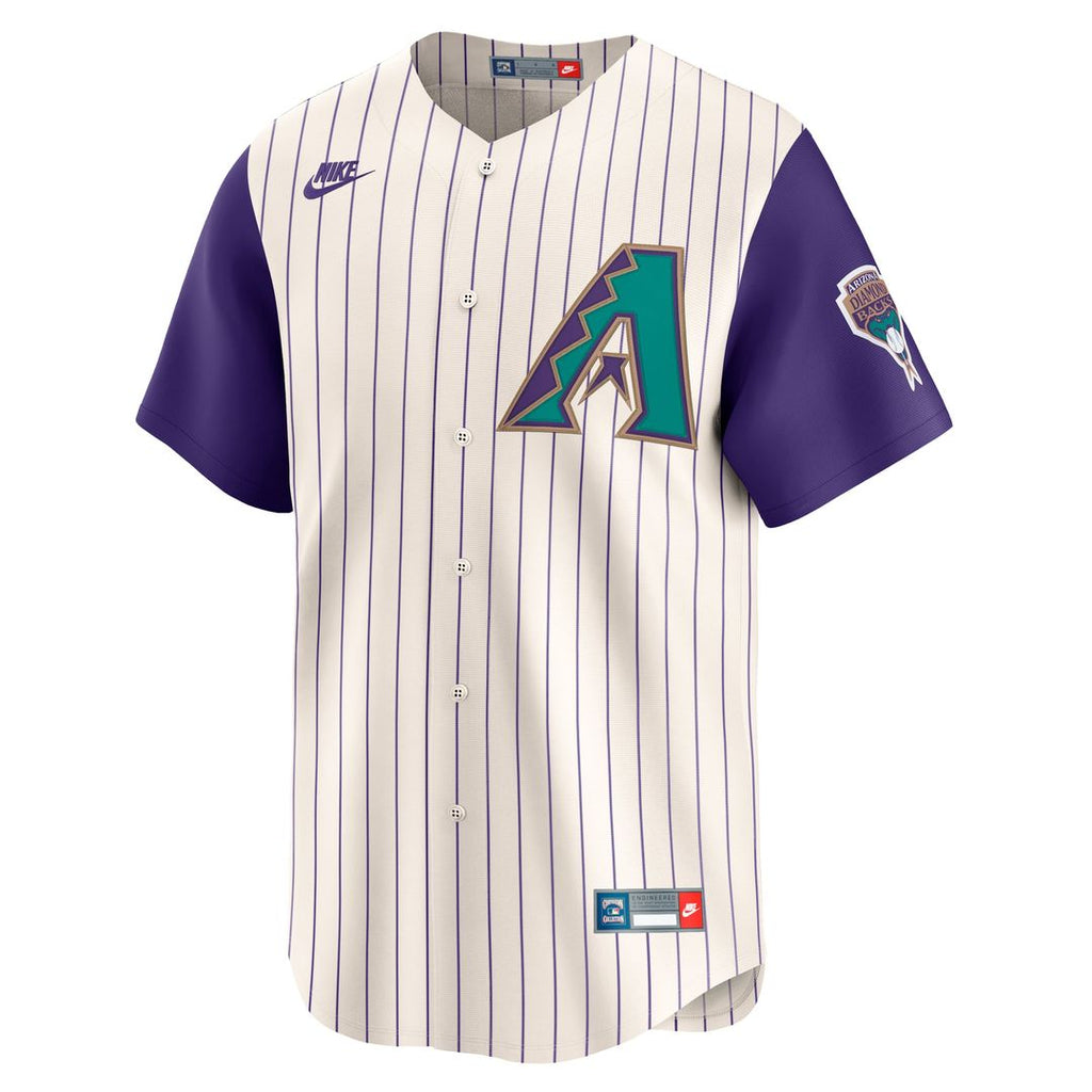 Arizona Diamondbacks Randy Johnson Nike Black Throwback Cooperstown Collection Limited Jersey product image 8, provided for