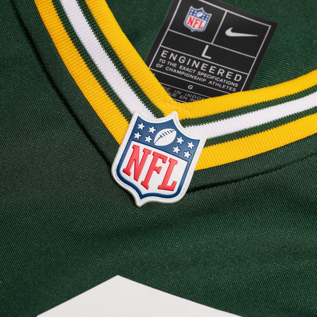 Green Bay Packers Xavier McKinney Nike Navy The 1923 Classic Game Jersey product image 10, provided for visual reference and