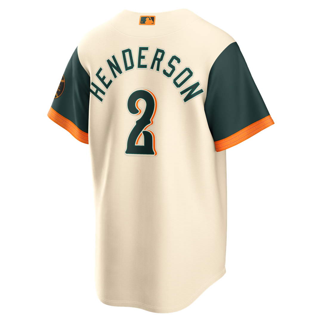 Baltimore Orioles Gunnar Henderson Nike Cream 2026 City Connect Stadium Jersey product image 3, provided for visual