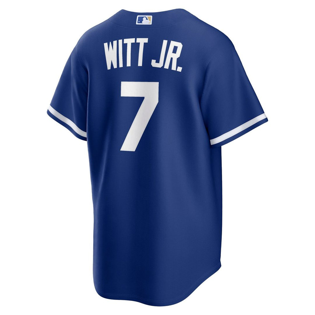 Kansas City Royals Bobby Witt Jr. Nike Light Blue Alternate Replica Jersey product image 12, provided for visual reference