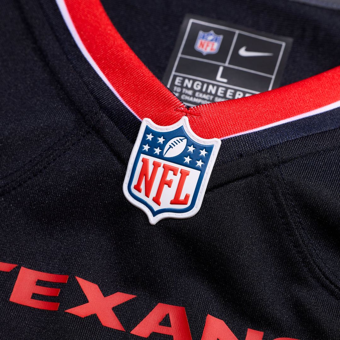 Houston Texans Austin Brinkman Nike Navy Team Game Jersey product image 4, provided for visual reference and product detail