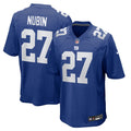 New York Giants Tyler Nubin Nike Royal Team Game Jersey product image 1, provided for visual reference and product detail