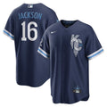 Kansas City Royals Bo Jackson Nike Navy City Connect Replica Player Jersey product image 1, provided for visual reference