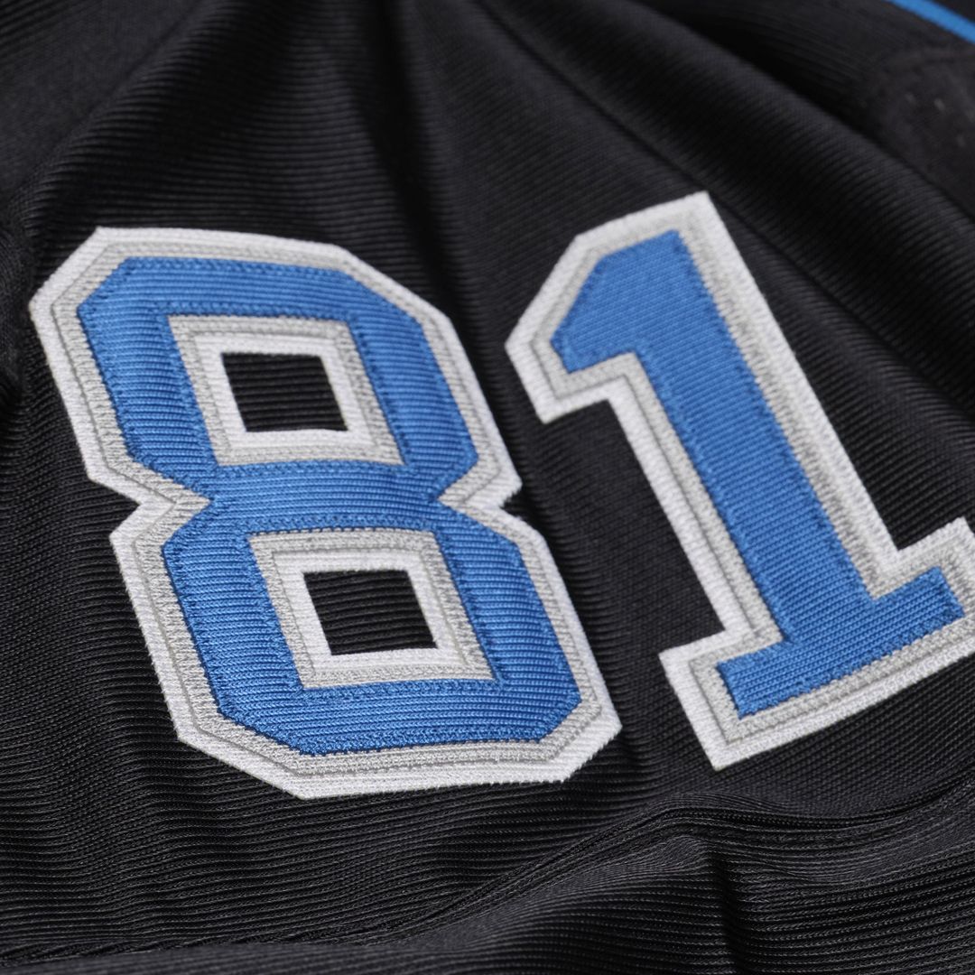 Detroit Lions Calvin Johnson Mitchell & Ness Black 2007 Authentic Throwback Jersey product image 8, provided for visual