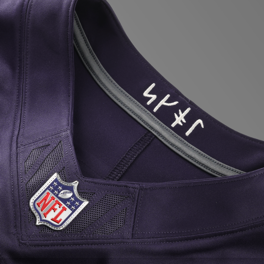 Minnesota Vikings J.J. McCarthy Nike Purple 2026 Rivalries Collection Stitched Limited Jersey product image 15, provided for