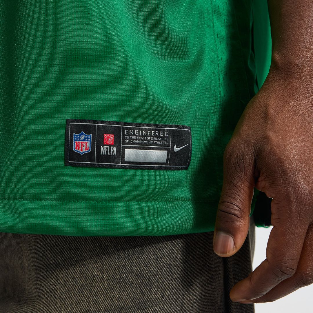 Philadelphia Eagles Jalen Carter Nike White Game Jersey product image 14, provided for visual reference and product detail