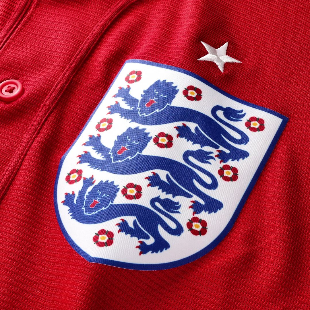 England National Team x MLB Nike Red Stadium Replica Jersey product image 4, provided for visual reference and product