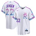 Kansas City Royals Carter Jensen Nike White 2026 City Connect Stadium Jersey product image 1, provided for visual reference