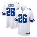 Dallas Cowboys DaRon Bland Nike White Game Jersey product image 1, provided for visual reference and product detail review