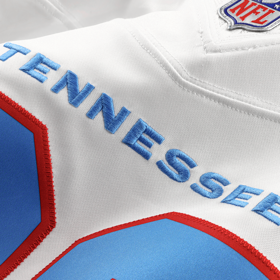 Tennessee Titans Cameron Ward Nike Light Blue Team Vapor F.U.S.E. Stitched Limited Jersey product image 38, provided for