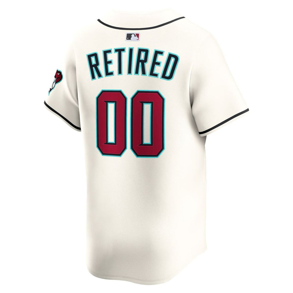 Arizona Diamondbacks Nike Cream Home Limited Pick-A-Player Retired Roster Jersey product image 3, provided for visual
