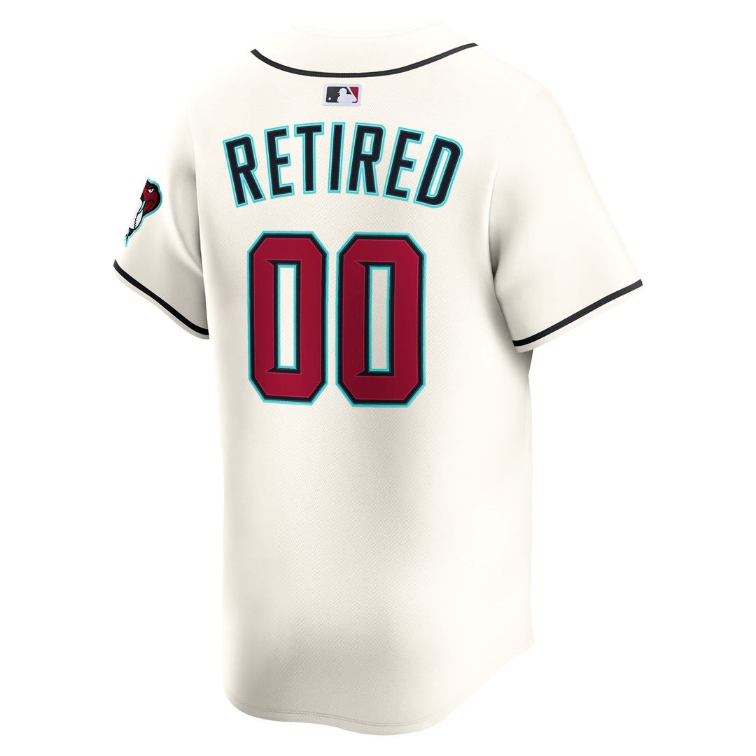Arizona Diamondbacks Nike Cream Home Limited Pick-A-Player Retired Roster Jersey product image 3, provided for visual