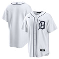 Detroit Tigers Nike White Home Replica Team Jersey product image 1, provided for visual reference and product detail review