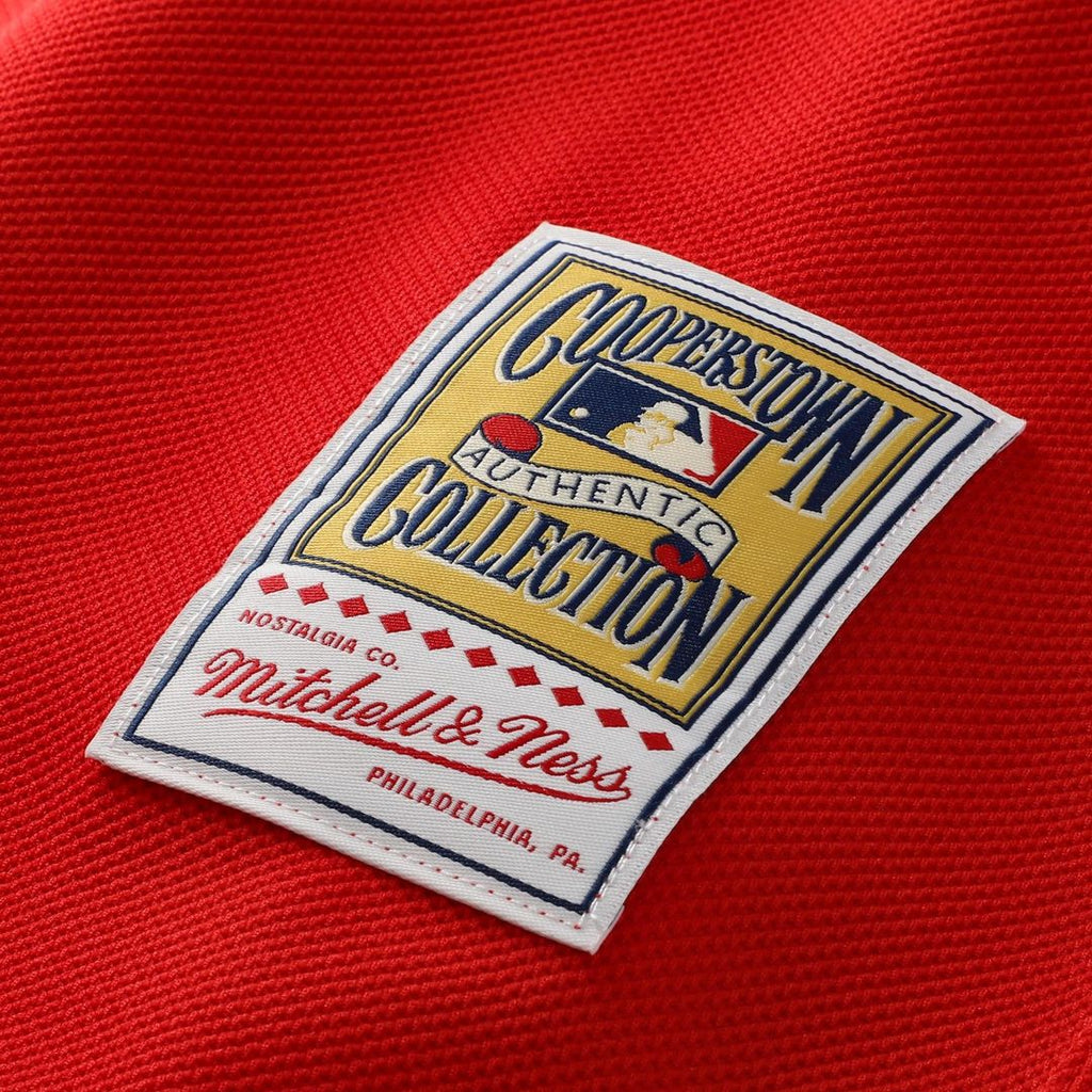 Philadelphia Phillies Ryan Howard Mitchell & Ness Red Cooperstown Collection Batting Practice Jersey product image 7,