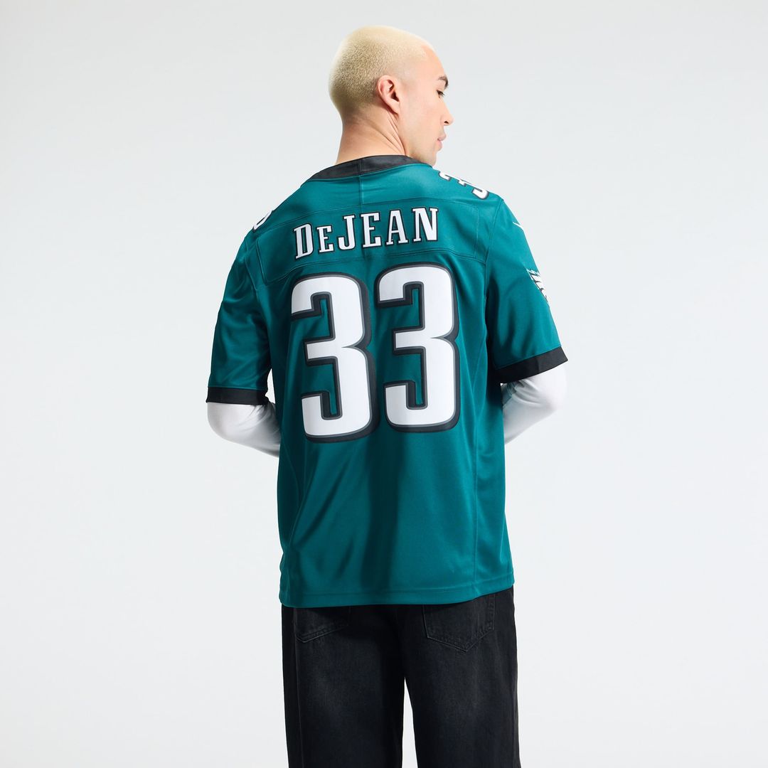 Philadelphia Eagles Cooper DeJean Nike Kelly Green Alternate Vapor F.U.S.E. Stitched Limited Jersey product image 15,