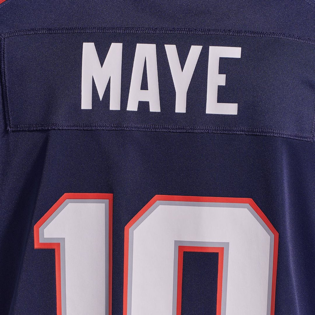 New England Patriots Drake Maye Nike White Player Game Jersey product image 18, provided for visual reference and product