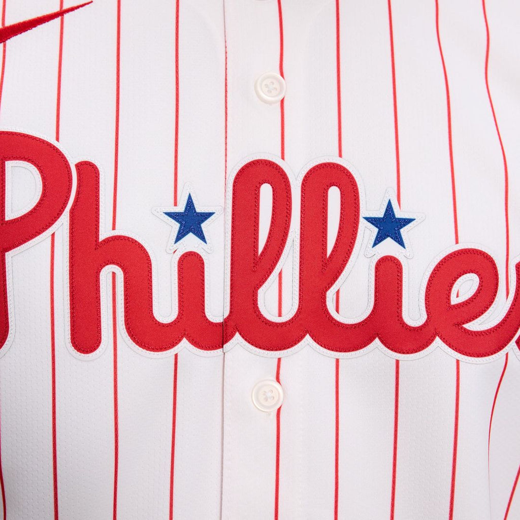 Philadelphia Phillies Nike White Home Limited Jersey product image 10, provided for visual reference and product detail
