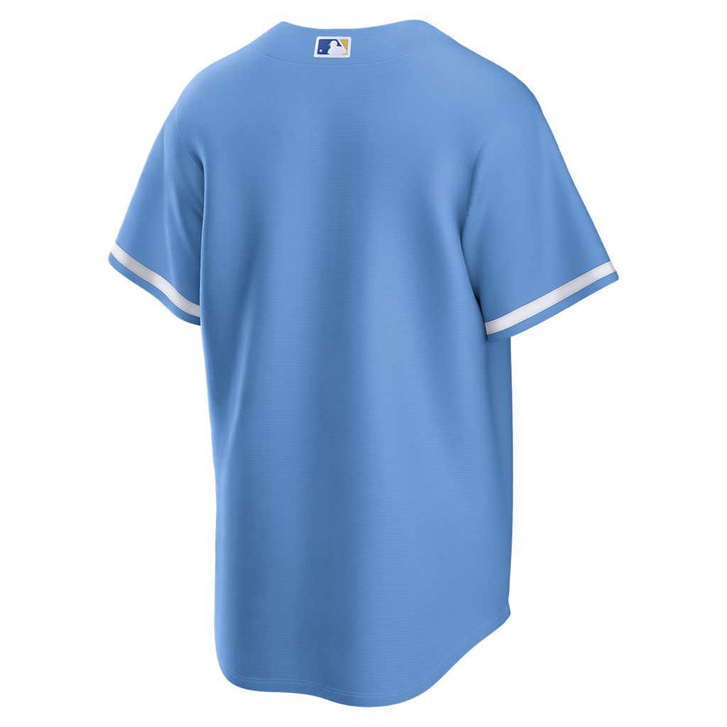 Kansas City Royals Nike Light Blue Alternate Replica Jersey product image 3, provided for visual reference and product
