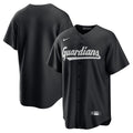 Cleveland Guardians Nike Black Replica Jersey product image 1, provided for visual reference and product detail review