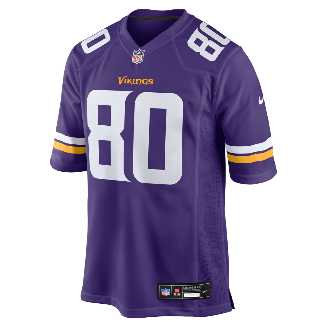 Minnesota Vikings Cris Carter Nike Purple Game Retired Player Jersey product image 2, provided for visual reference and