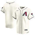Arizona Diamondbacks Nike Cream Home Limited Jersey product image 1, provided for visual reference and product detail review