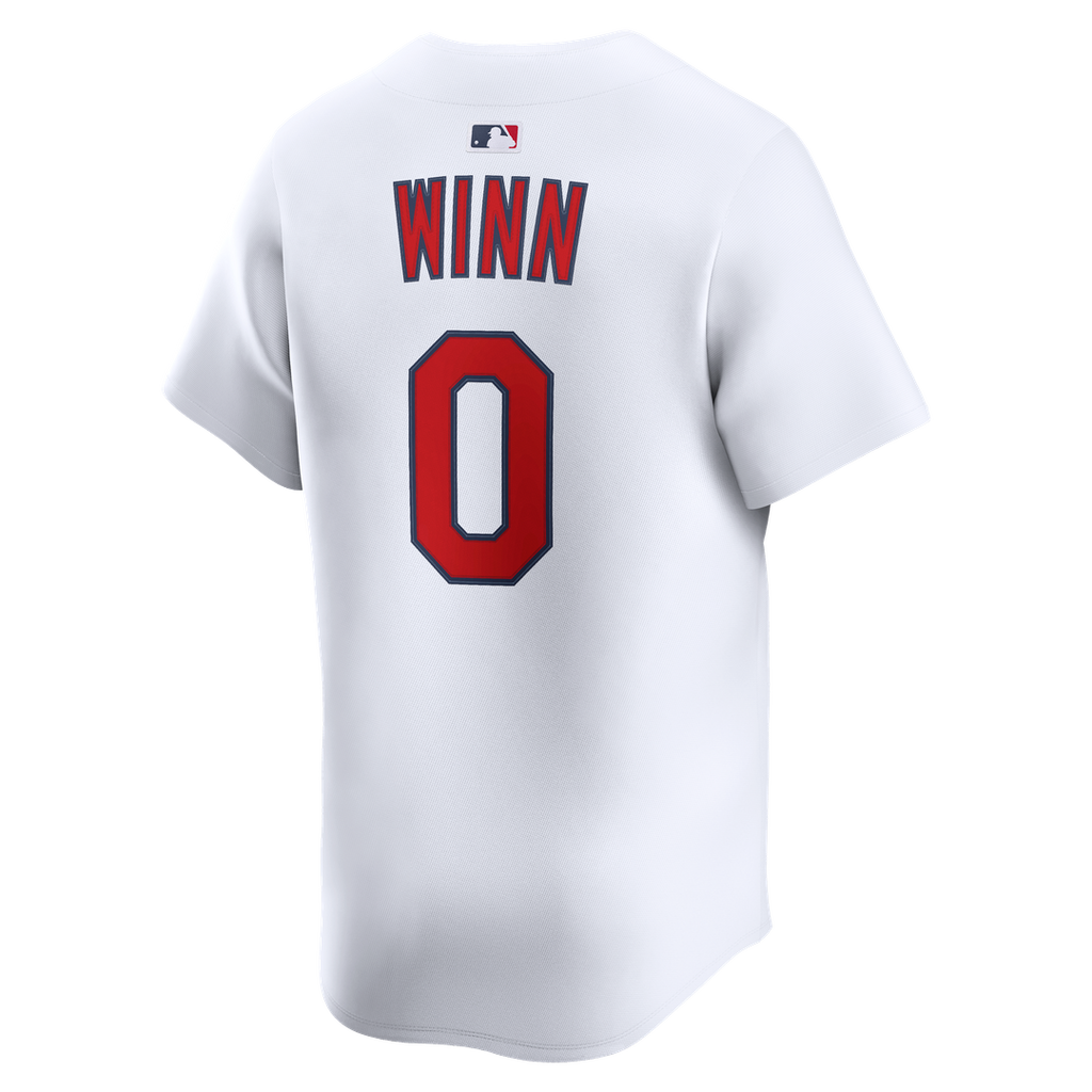 St. Louis Cardinals Masyn Winn Nike White Home Limited Jersey product image 7, provided for visual reference and product