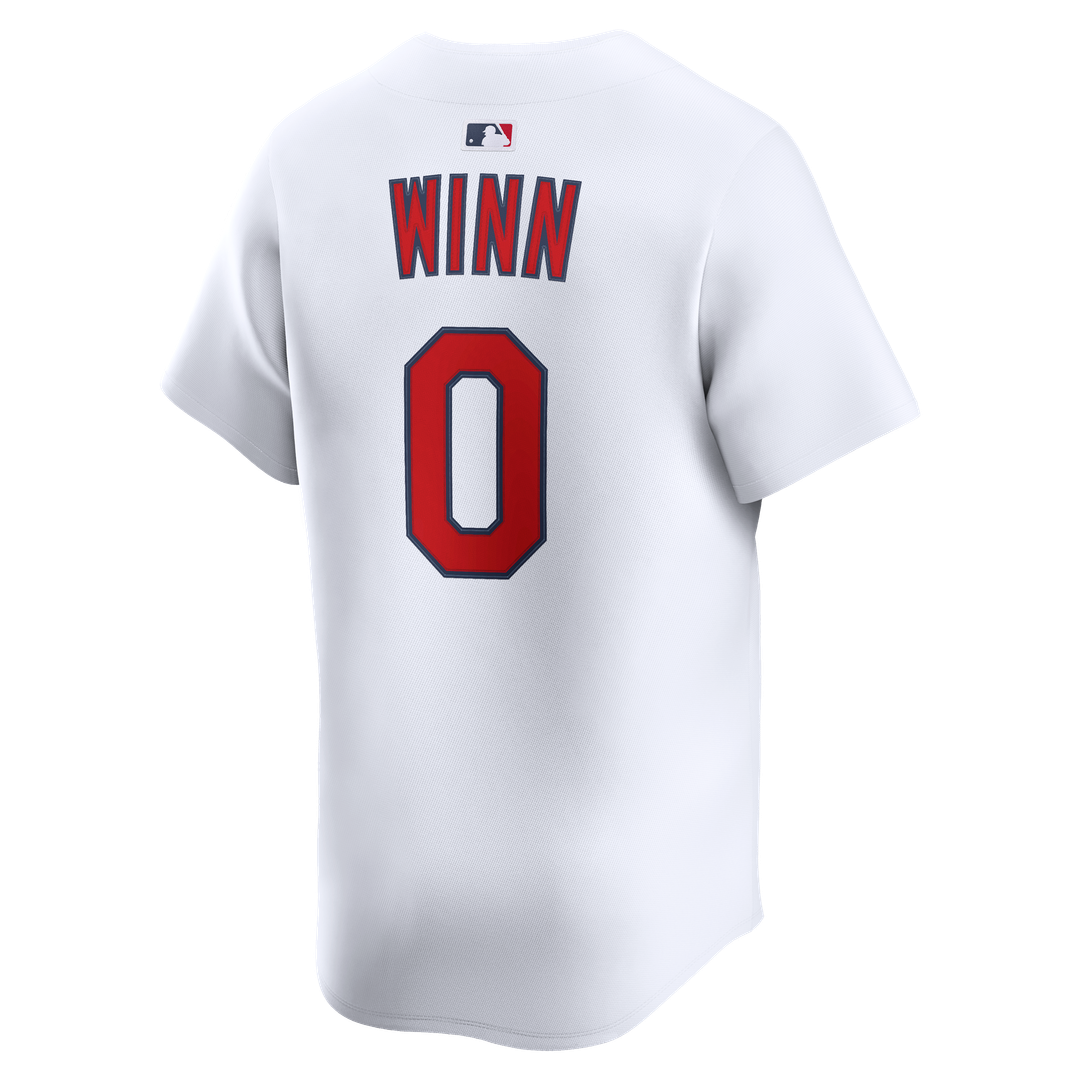 St. Louis Cardinals Masyn Winn Nike White Home Limited Jersey product image 7, provided for visual reference and product