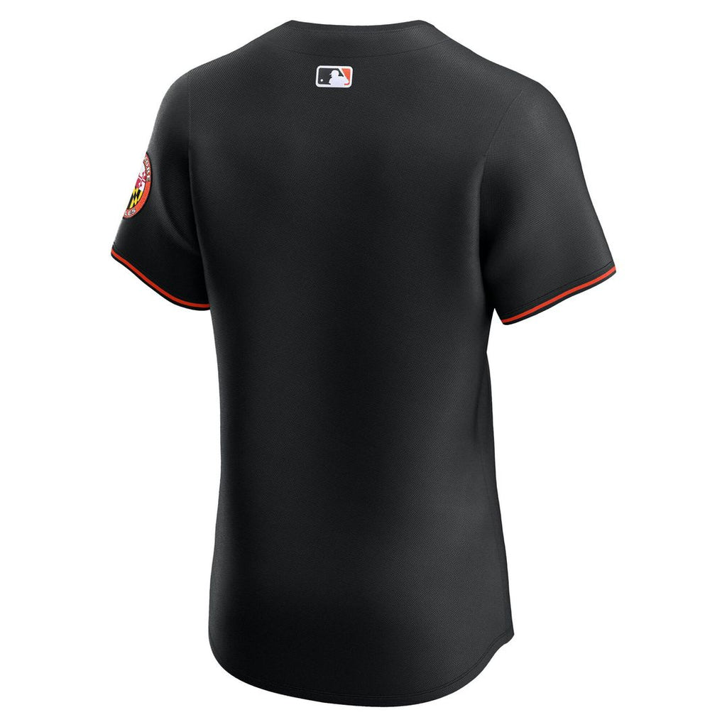 Baltimore Orioles Nike Orange Alternate 2 Elite Jersey product image 12, provided for visual reference and product detail
