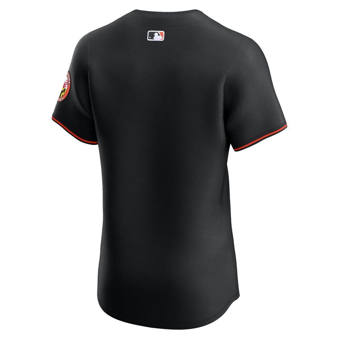 Baltimore Orioles Nike Orange Alternate 2 Elite Jersey product image 12, provided for visual reference and product detail