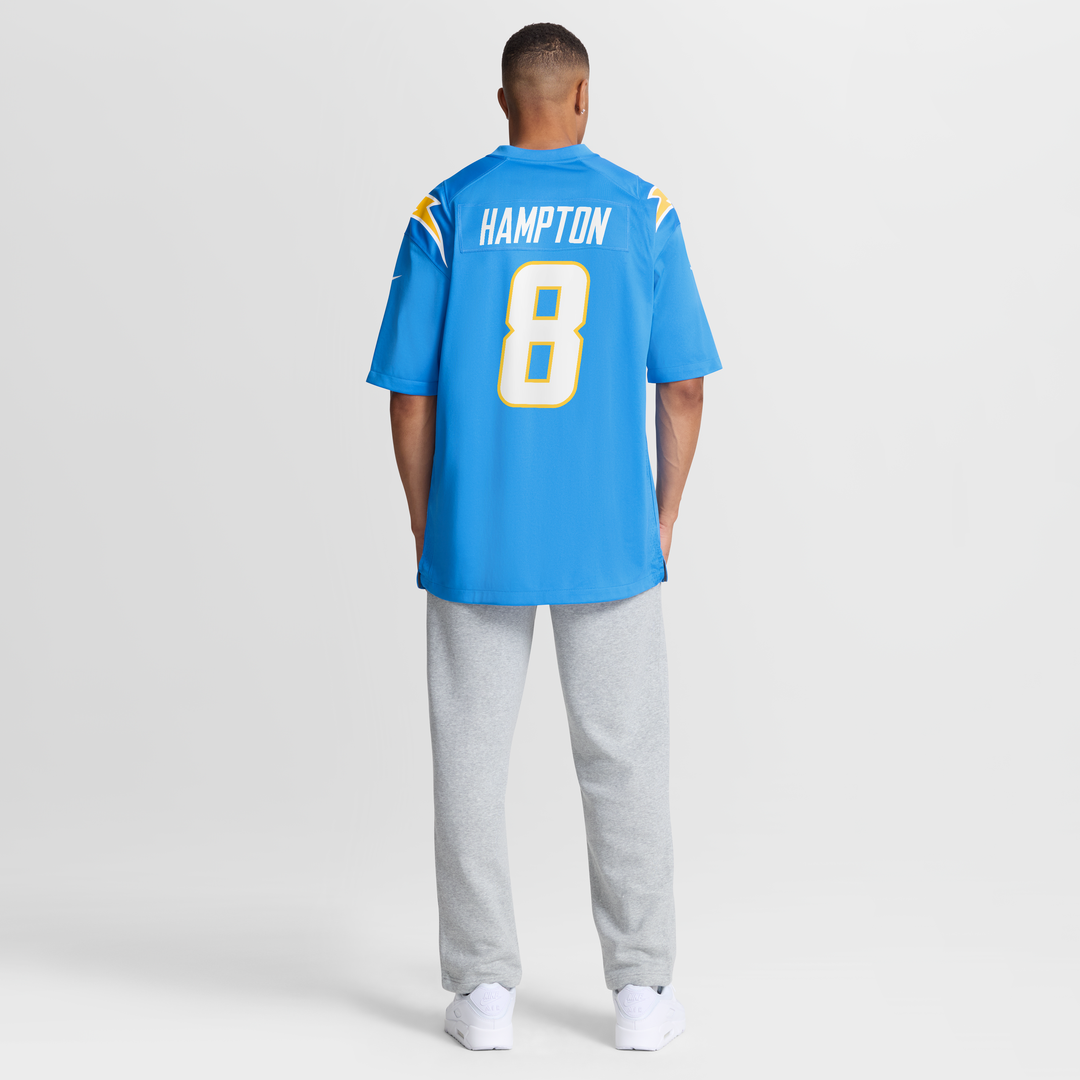 Los Angeles Chargers Omarion Hampton Nike Navy Alternate Super Chargers Game Player Jersey product image 11, provided for