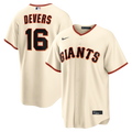San Francisco Giants Rafael Devers Nike Cream Home Replica Jersey product image 1, provided for visual reference and product