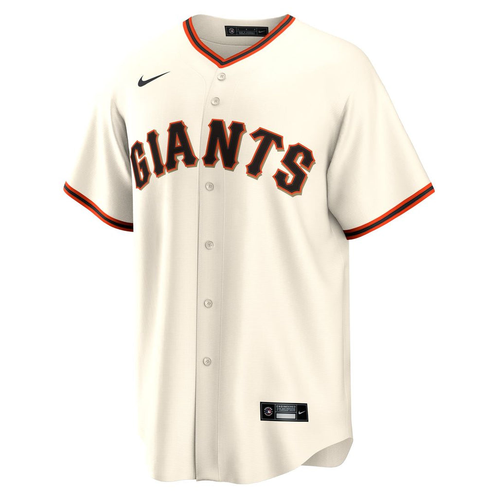 San Francisco Giants Patrick Bailey Nike Cream Home Replica Jersey product image 2, provided for visual reference and