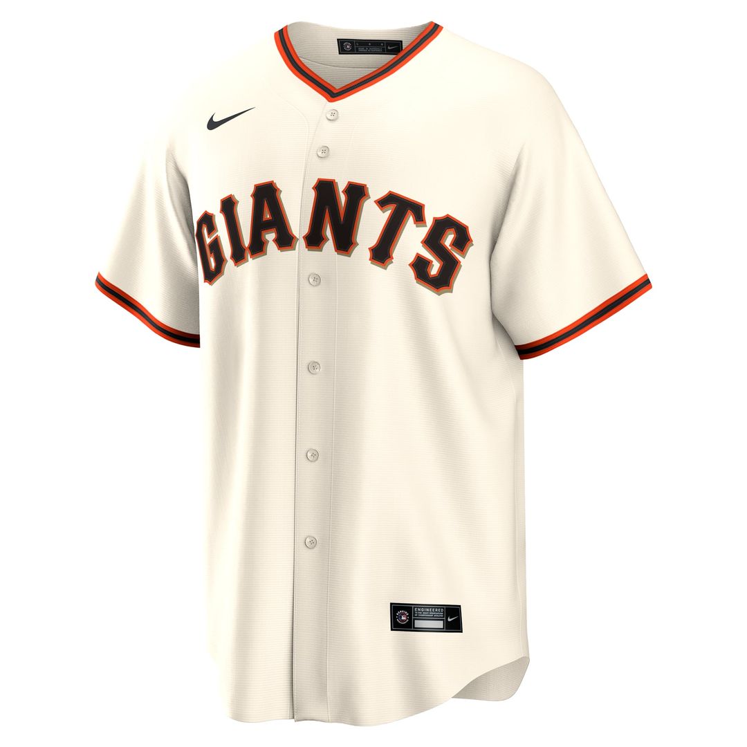 San Francisco Giants Patrick Bailey Nike Cream Home Replica Jersey product image 2, provided for visual reference and