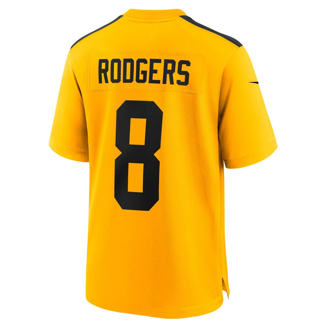 Pittsburgh Steelers Aaron Rodgers Nike White Game Jersey product image 22, provided for visual reference and product detail