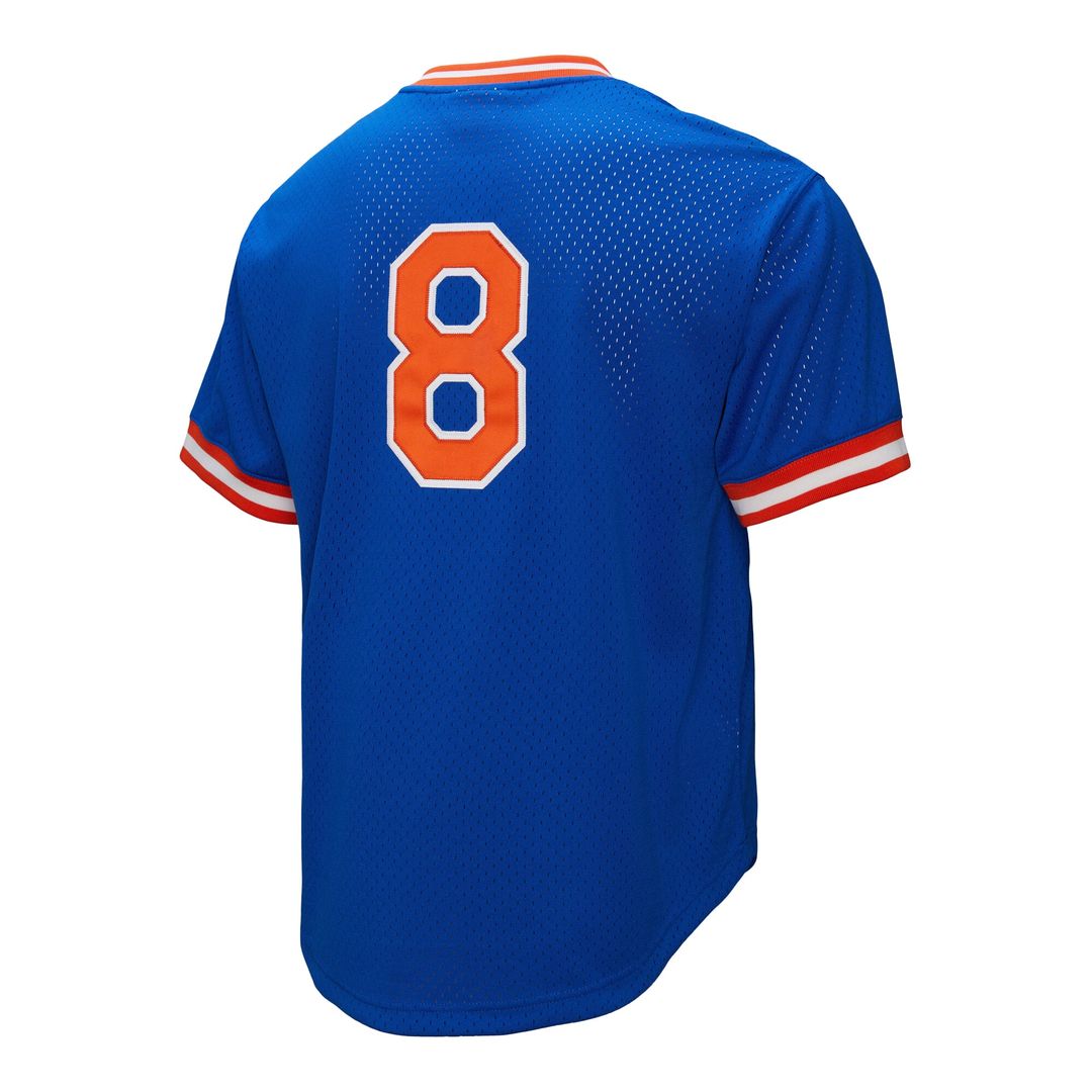 New York Mets Gary Carter Mitchell & Ness Royal Big & Tall Cooperstown Collection Mesh Batting Practice Jersey product image