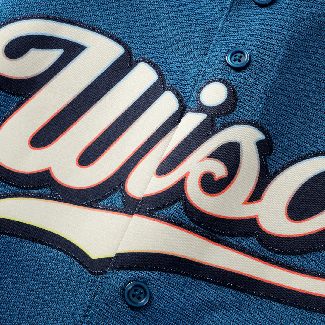 Milwaukee Brewers Jackson Chourio Nike Mineral Blue 2026 City Connect Stadium Jersey product image 5, provided for visual