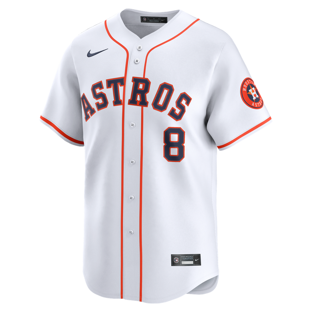 Houston Astros Christian Walker Nike White Home Limited Player Jersey product image 2, provided for visual reference and
