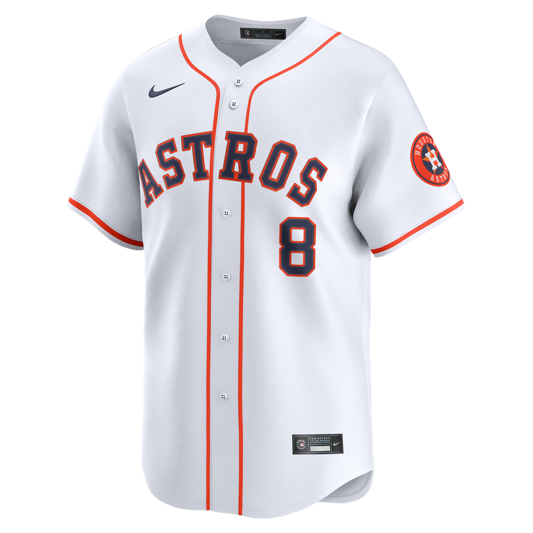 Houston Astros Christian Walker Nike White Home Limited Player Jersey product image 2, provided for visual reference and
