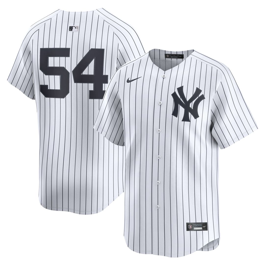 New York Yankees Max Fried Nike White Home Limited Player Jersey product image 1, provided for visual reference and product