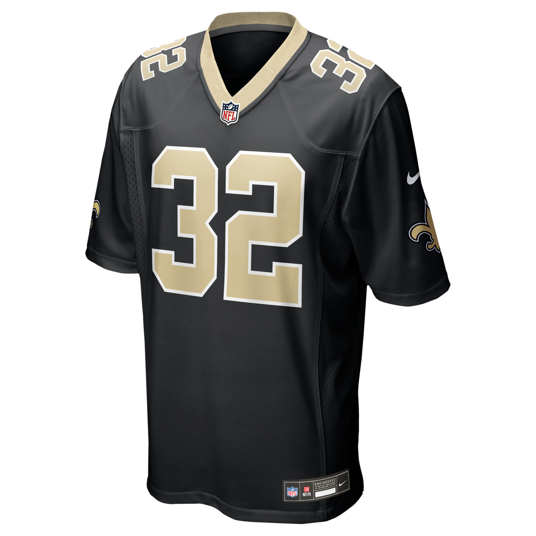 New Orleans Saints Tyrann Mathieu Nike Black Game Jersey product image 2, provided for visual reference and product detail