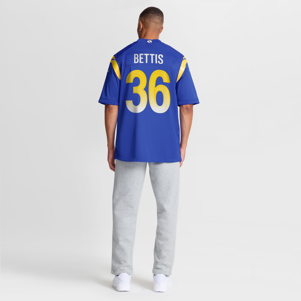 Los Angeles Rams Jerome Bettis Nike Royal Game Retired Player Jersey product image 8, provided for visual reference and