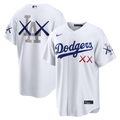 Los Angeles Dodgers Nike x KAWS White Stadium Jersey product image 1, provided for visual reference and product detail review
