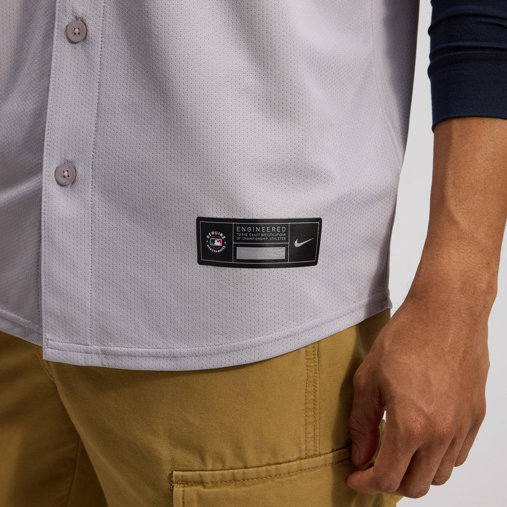 New York Yankees Aaron Judge Nike Gray Road Limited Player Jersey product image 22, provided for visual reference and