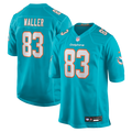 Miami Dolphins Darren Waller Nike Aqua Team Game Jersey product image 1, provided for visual reference and product detail