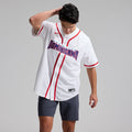 Dominican Republic Baseball Nike White 2026 World Baseball Classic Home Stadium Jersey product image 1, provided for visual